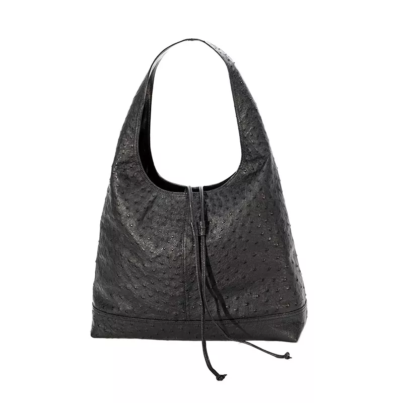 Jaanalinnu nahast kaenlaaluste kott